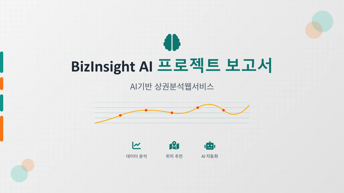BizInsight AI 발표자료 1쪽