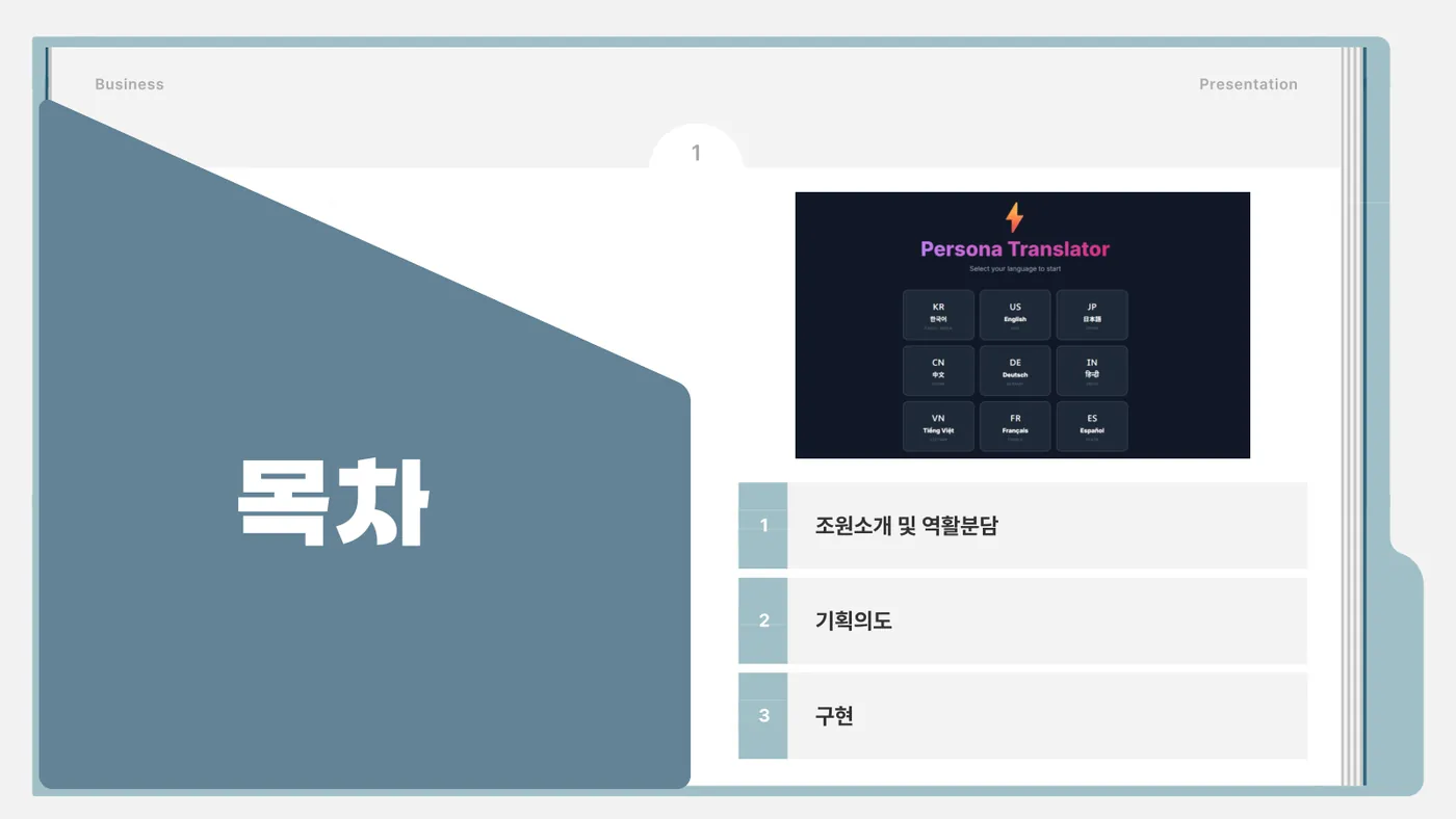페르소나 번역기 발표자료 2쪽